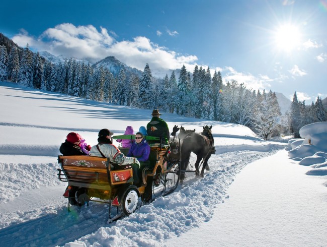 Pferdeschlittenfahrten in Kleinarl © Wagrain-Kleinarl Tourismus